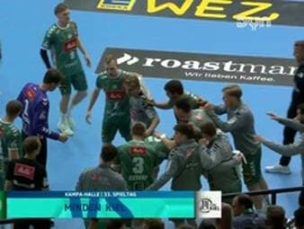 Spiel Highlights zu GWD Minden - THW Kiel