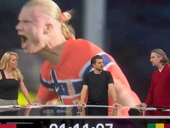 Erling Haaland ist das Aushängeschild der norwegischen Nationalmannschaft. Kein Wunder, dass die Magenta-Experte Lutz Pfannenstiel den Stürmerstar in den Himmel lobt. Beim Thema Ernährung kommen aber Fragezeichen auf. 