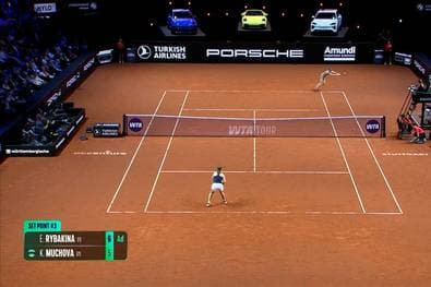 Rybakina krönt sich erneut zur Tennis-Königin von Stuttgart