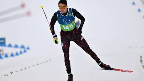 Skilangläufer Marco Maier bei den Paralympics