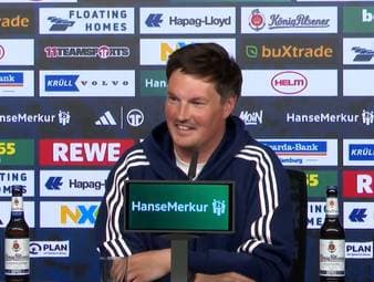 Plötzlich ist Kimmich Thema auf der HSV-Pressekonferenz