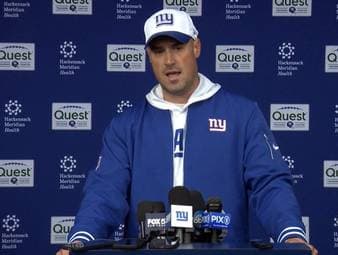 Mike Kafka trifft seine erste wichtige Entscheidung als Interimstrainer der New York Giants und nominiert Jameis Winston.