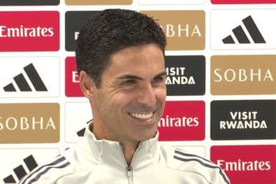 Arsenal-Neuzugang? Diese Frage bringt Arteta zum Schmunzeln
