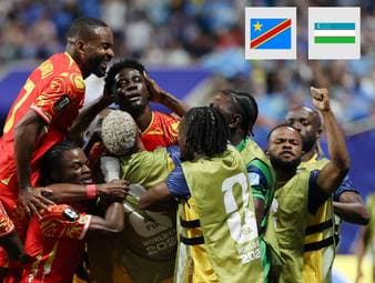Die Kongolesen feiern bei der WM einen historischen Erfolg. Die geglückte Aufholjagd gipfelt im erstmaligen Einzug in die K.o.-Phase, wo ein hochkarätiger Gegner wartet.
