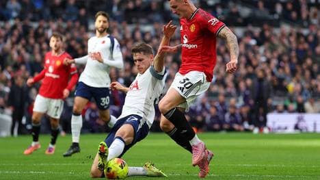 Benjamin Sesko spielte gegen Tottenham nicht einmal 30 Minuten