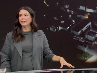 Moderatorin Laura Hofmann löst ihren Ehemann und Magenta-Experten Jonas Hofmann vor der Kamera ab - eine Situation, die für einige Schmunzler sorgt.