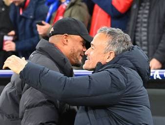 In den Katakomben kam es zu einem kuriosen Moment