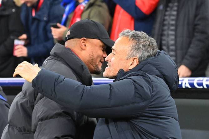 In den Katakomben kam es zu einem kuriosen Moment