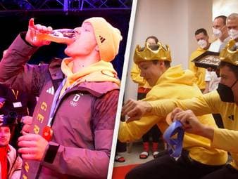 Am zweiten Wettkampftag der Olympischen Winterspiele gab es drei Medaillen für das Team Deutschland. Grund zu feiern! 