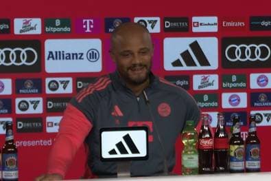 Kompany sorgt für Lacher auf PK: "Musste Konferenz schauen"