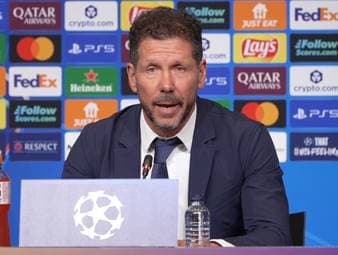 Vor dem Champions-League-Viertelfinale gegen den FC Barcelona richtete Diego Simeone emotionale Worte an Antoine Griezmann. Der Franzose wechselt nach der Saison in die MLS zu Orlando City.