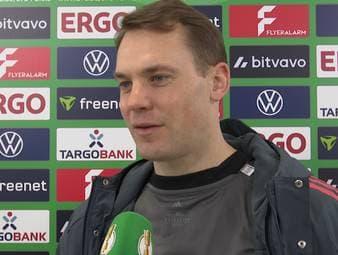 Nach dem Sieg des FC Bayern München gegen RB Leipzig sind die Münchner dem Finale in Berlin einen Schritt näher gekommen. Torhüter Manuel Neuer träumt von einer schönen "Sommernacht".