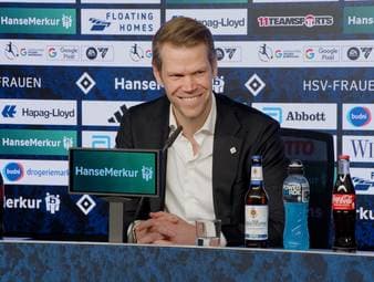 HSV-Vorstand Eric Huwer über die Entwicklung des HSV und erklärt warum die aktuelle Form Hoffnung gibt.
