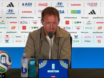 Julian Nagelsmann steht mit dem DFB-Team vor seinem ersten K.-o.-Spiel bei einer Weltmeisterschaft. Vor der Partie gegen Paraguay reagiert Nagelsmann auch auf die kritischen Stimmen zu seiner Person. 