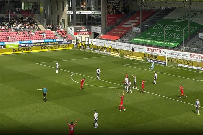 SV Sandhausen harmlos - Abstiegssorgen werden größer