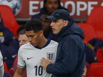 Die UK-Legenden Gary Neville, Jamie Carragher und Roy Keane sind sicher, dass Thomas Tuchel den Mumm hat, Superstar Jude Bellingham auf die Bank zu setzen.