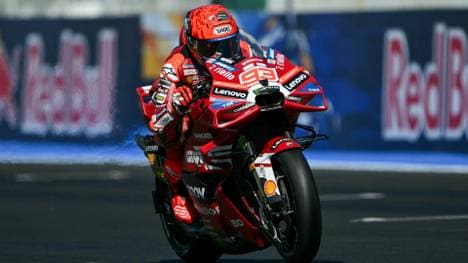 Marc Márquez war im Sprint nicht zu schlagen