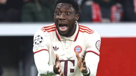 Alphonso Davies reagiert überrascht auf den bevorstehenden Transfer von Eric Dier