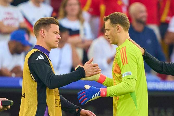 Ter Stegen bittet Neuer um Entschuldigung