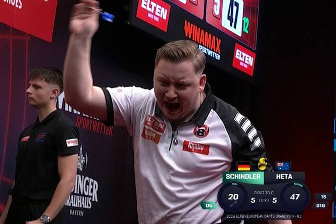 Wilder Jubel! Von Schindler fällt eine Last ab