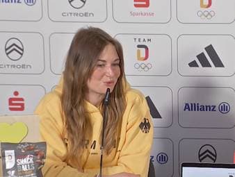 Bereits bei den Olympischen Winterspielen 2022 in Peking gehörte Julia Taubitz zu den Medaillenfavoritinnen. Nach einem Sturz reichte es damals nur für Platz sieben. So erinnert sie sich an die Zeit. 