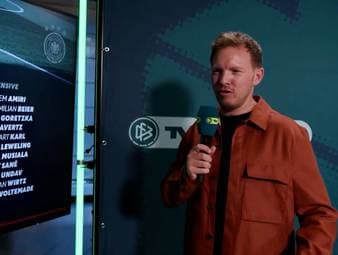Bundestrainer Julian Nagelsmann spricht über die verschiedenen Telefonate mit den Spielern und wer am meisten von der Nominierung überrascht wurde.  