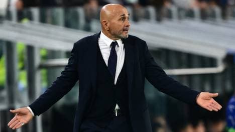 Trainer Luciano Spalletti von Juventus Turin