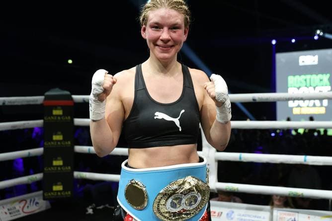 Nach Bandscheibenvorfall: Weltmeisterin Meinke zurück im Ring