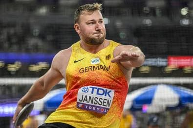 Deutsche Diskuswerfer auf Bewährung