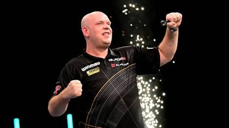 Michael van Gerwen startet am Donnerstag bei den Winmau World Masters