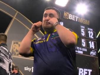 Hier legt sich Littler mit van Veen an