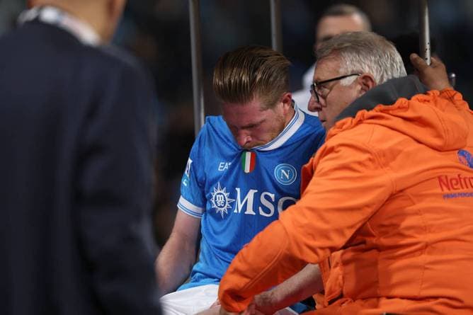 De Bruyne am Boden zerstört