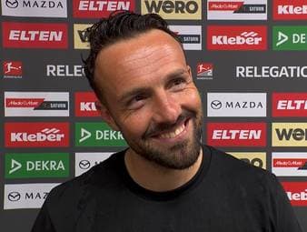 Paderborn-Trainer Ralf Kettemann spricht nach dem Relegationsrückspiel gegen den VfL Wolfsburg über den Aufstieg und die kommenden Aufgaben in der Bundesliga.