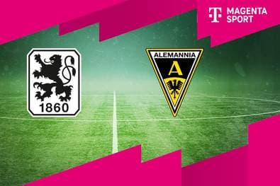 TSV 1860 München - Alemannia Aachen (Highlights)