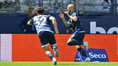 Viel Grund zum Jubeln: Philipp Hofmann