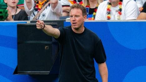 Nagelsmann in seinem Fan-Shirt