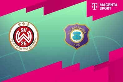 SV Wehen Wiesbaden - FC Erzgebirge Aue (Highlights)