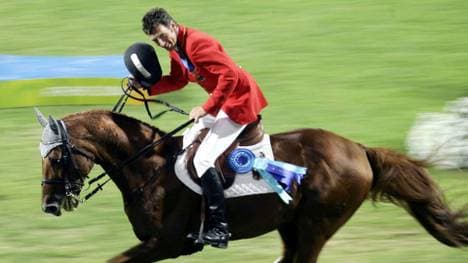 Beerbaum mit Goldfever in Athen 2004