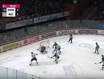 Die Highlights der Eishockey-Partie Schwenninger Wild Wings - Kölner Haie aus der DEL im Video. 