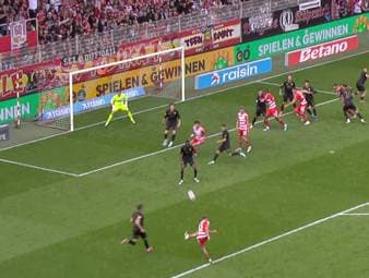 Die Highlights und alle Tore der Partie zwischen dem FC St. Pauli und dem VfL Wolfsburg vom 34. Spieltag der Fußball-Bundesliga im Video.