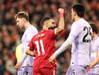 Gefeierte Rückkehr von Salah