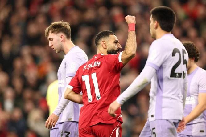 Gefeierte Rückkehr von Salah