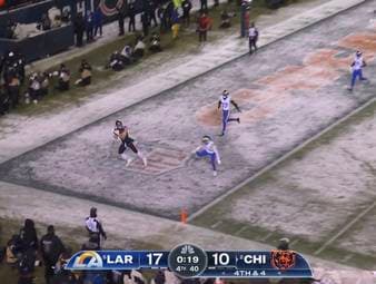 Die Chicago Bears und die Los Angeles Rams liefern sich in den NFL-Playoffs einen packenden Overtime-Krimi.