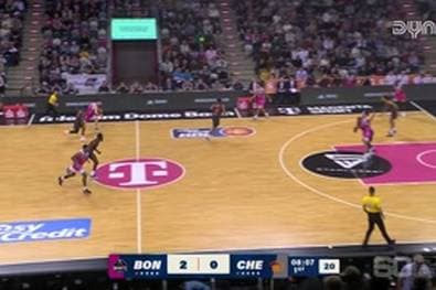 Spiel Highlights zu Telekom Baskets Bonn - NINERS Chemnitz