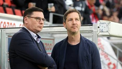 Oliver Leki (l.) und Jochen Saier