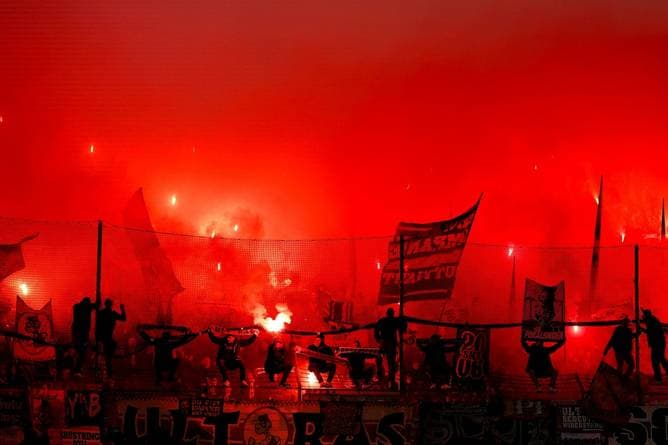 Pyro-Geldstrafe für Stuttgart