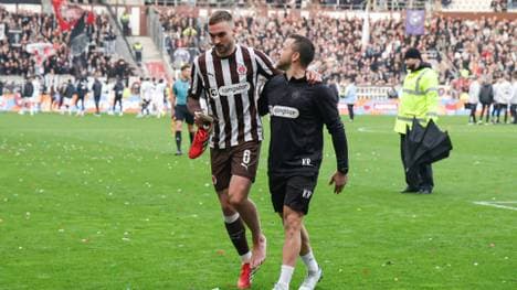 Fällt verletzt aus: James Sands (l.)