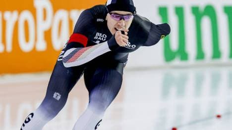 Deutschlands Eisschnelllaufhoffnung Finn Sonnekalb