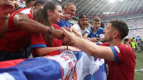 Milos Veljkovic nach dem Spiel gegen Slowenien