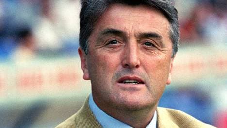 Radomir Antic als Coach von Atlético Madrid im Jahr 1999